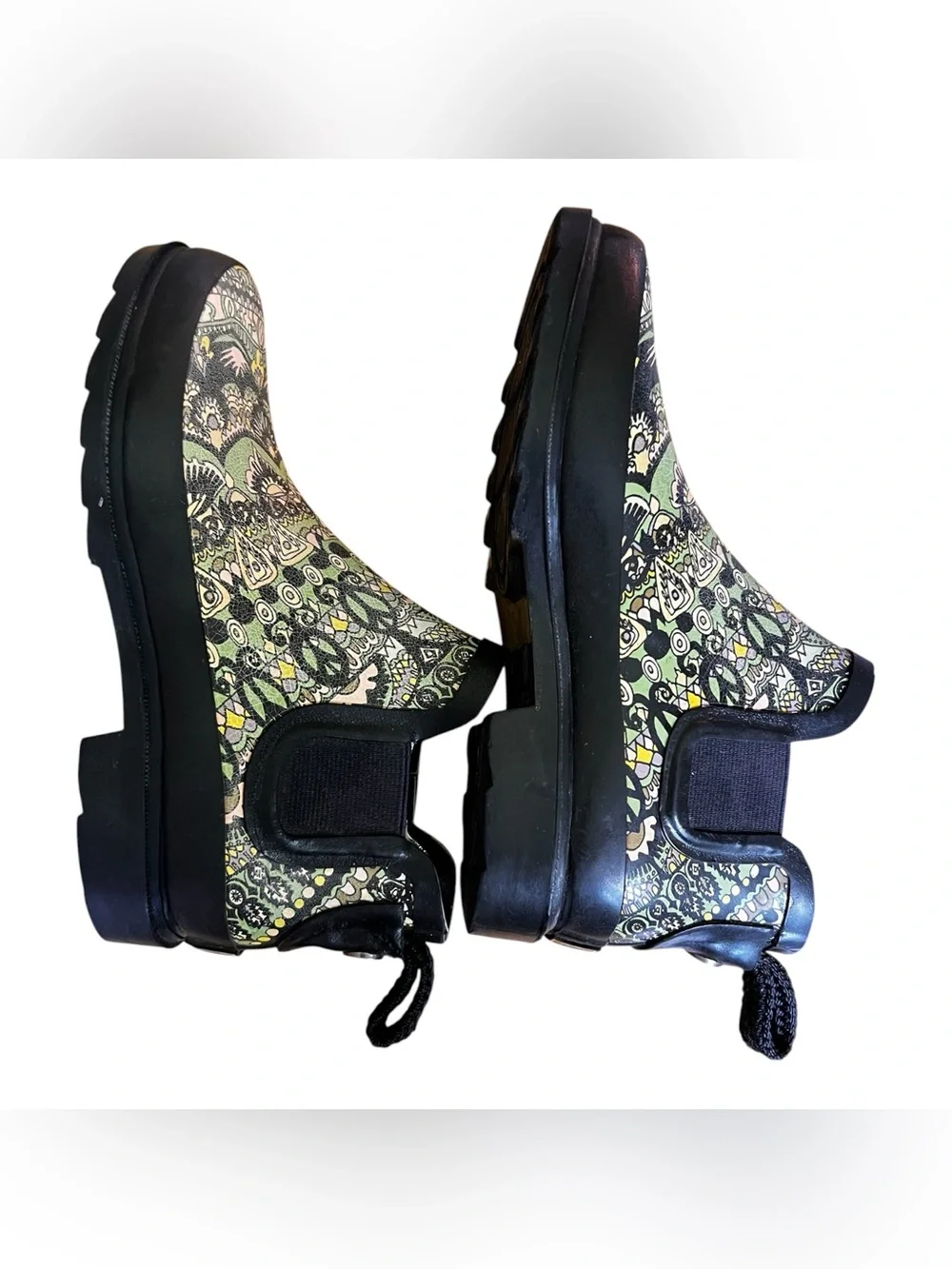 Sak Roots Women’s Rhythm Waterproof Ankle Rain Boots Size 7
